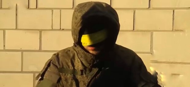 Російський полонений, фото: скріншот з відео