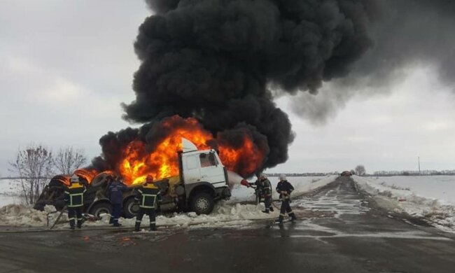 Пожежа, фото: ДСНС