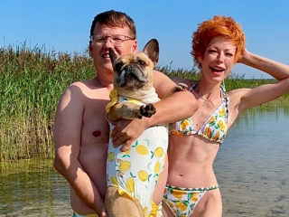 Елена-Кристина Лебедь и Павел Розенко, фото из соцсетей
