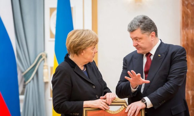 Меркель и Порошенко