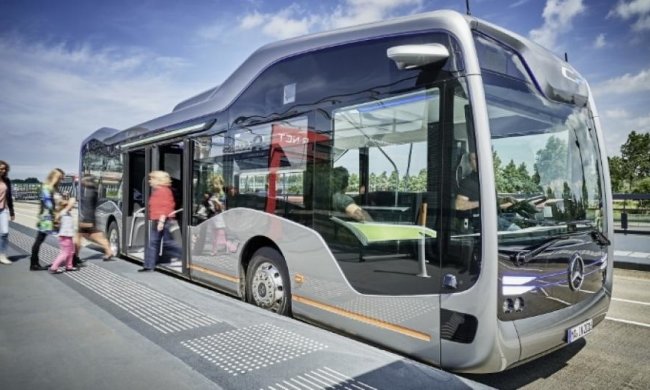 Mercedes-Benz презентовал автобус будущего