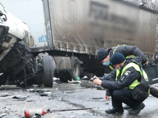 ДТП в Черниговской области, фото: Нацполиция