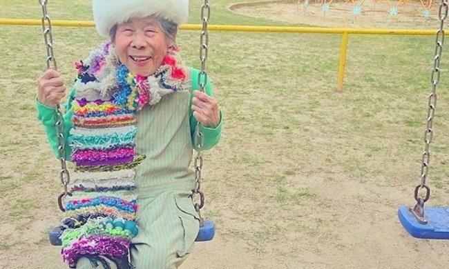 93-річна бабуся стала моделлю в Instagram (фото)