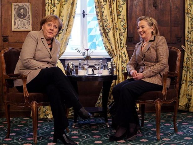 Самыми влиятельными женщинами мира признали Меркель и Клинтон