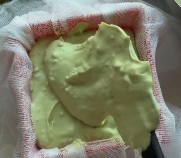 Творожная фисташковая паска: фото скрин рецепта