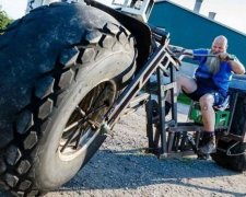 Утер носа байкерам: німець винайшов найважчий у світі велосипед (фото)