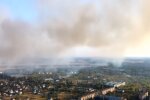 Задымление над городом, скриншот: YouTube