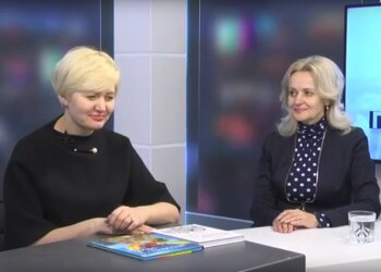 Ирина Фарион и Лариса Ницой, скрин с видео