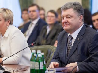 Порошенко с Гонтаревой