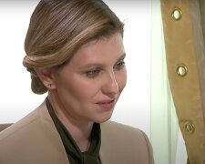 Елена Зеленская, скриншот из видео