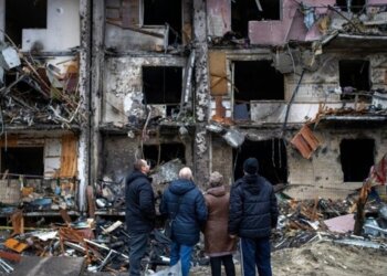 Разрушенное жилье, фото: youtube