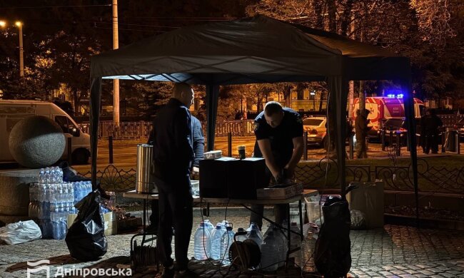 Повреждённый жилой дом в Шевченковском районе Днепра