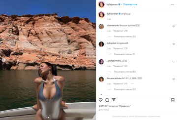 Пост Кайли Дженнер в Instagram