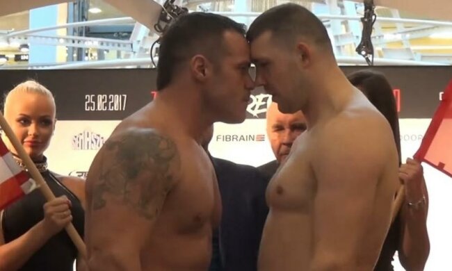 Боксери спробували влаштувати бій ще на зважуванні