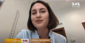 Олена Зінченко, лікар-дієтолог, скріншот із відео