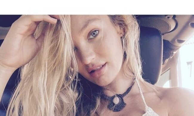 Ангел "Victoria's Secret" спокусила мереживною білизною