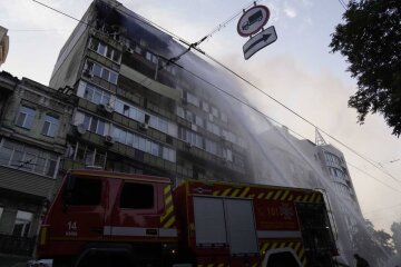 последствия массированной атаки на Киев 10.07.2025