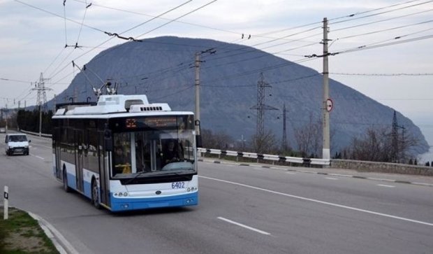 Окупанти Криму закриють найдовший у світі тролейбусний маршрут