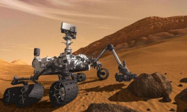 Скелет гуманоида повстречался марсоходу NASA