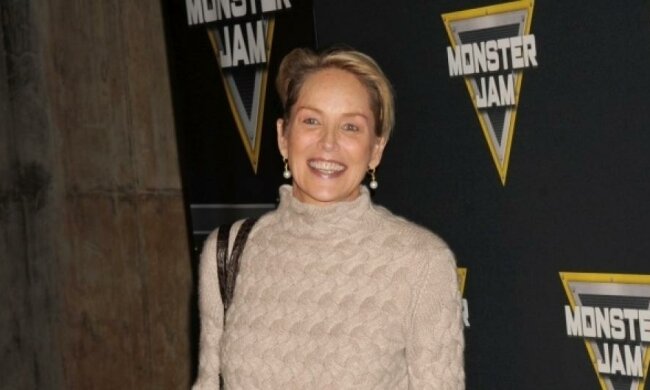 Шэрон Стоун пришла на вечеринку без макияжа (фото)