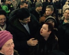Саакашвілі здивував пасажирів харківського метро