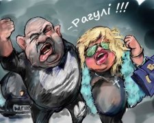 Користувачі висміяли львів’янку, яка погрожувала патрульним (фото)