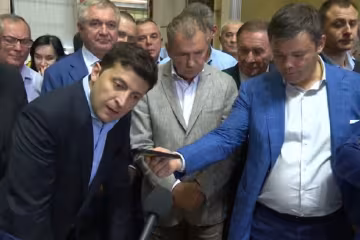 Зеленський і Богдан, скріншот відео