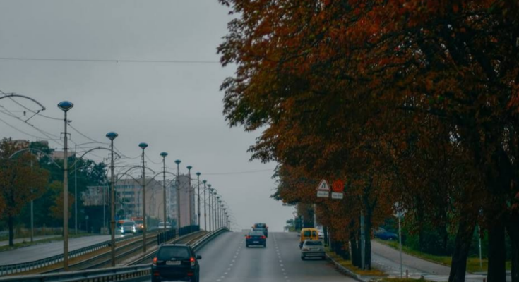 Авто, осінь, погода, фото з соцмереж