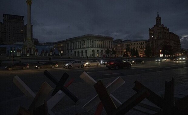 Київ без світла, фото з вільних джерел