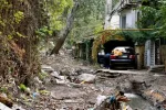 Рыбачья балка в Одессе после наводнения