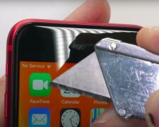 iPhone SE, скриншот видео