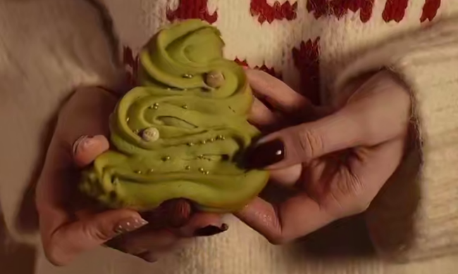 Печенье "Елочки", кадр из видео