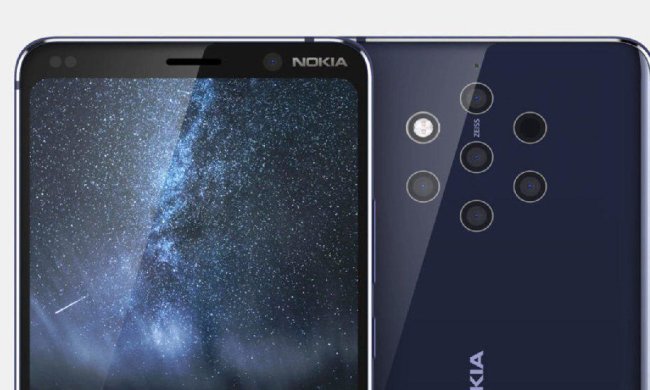 5 камер і величезний дисплей: Nokia 9 вперше показали на фото