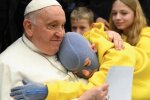 Роман Олексив на встрече с Папой Римским / фото: скриншот видео