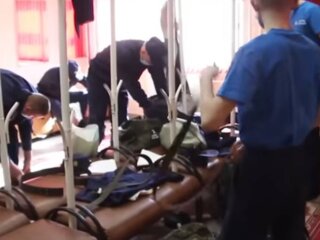 Військкомат росії, фото: скріншот з відео