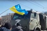 Окупанти на вулицях України. Фото: скрін youtube