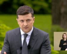 Володимир Зеленський, скріншот відео