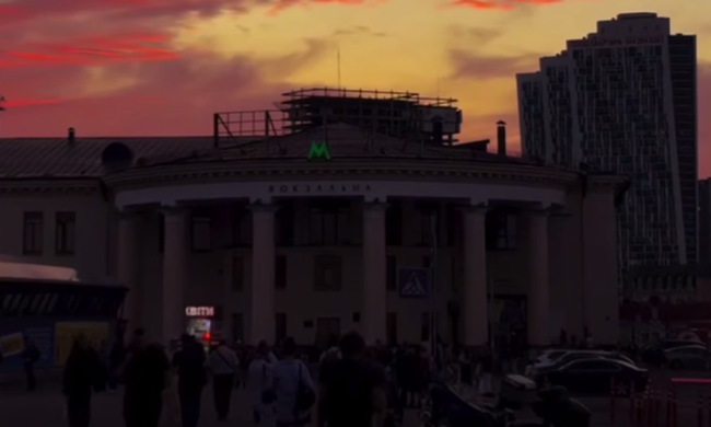 Київ, метро, кадр з відео