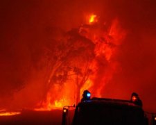 Подольский суд в Киеве охватило пламенем: фото