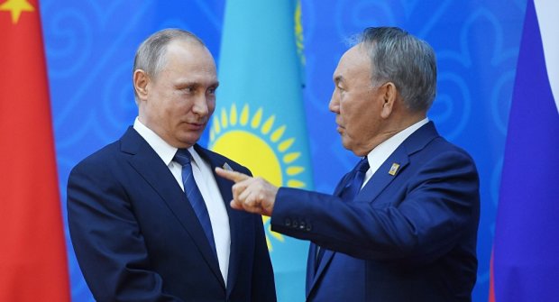 Назарбаєв і Путін