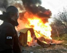 Разгон ромов на Лысой горе: в дело вмешалась полиция