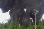 У Росії горить нафтобаза "Газпрому" (фото, відео)