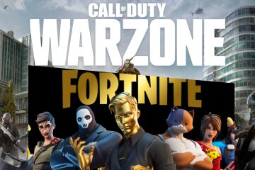 Call of Duty: Warzone і Fortnite \\ офіційні заставки гри