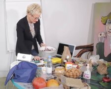 продукты питания, скриншот из видео