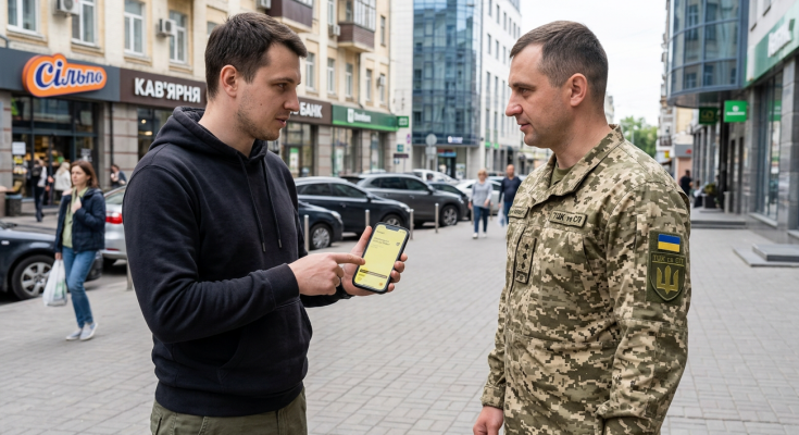 Мобілізація в Україні. Фото: згенероване ШІ