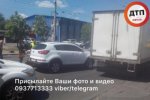 Киевлянин сбил ребенка на переходе: фото