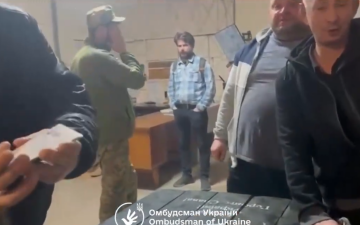 Условия в Ужгородском ТЦК. Фото: facebook/Дмитрий Лубинец