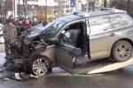 П'яні російські дипломати влаштували аварію в центрі Києва: фото