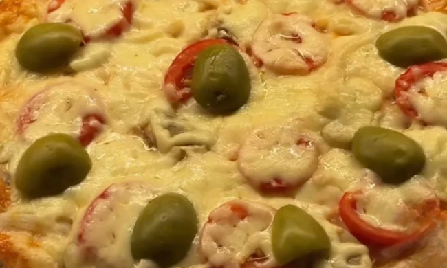 Пицца из лаваша: фото скрин рецепта