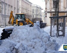 Уборка снега / фото: Львовский городской совет